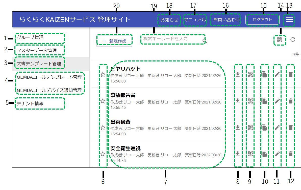 management site descript